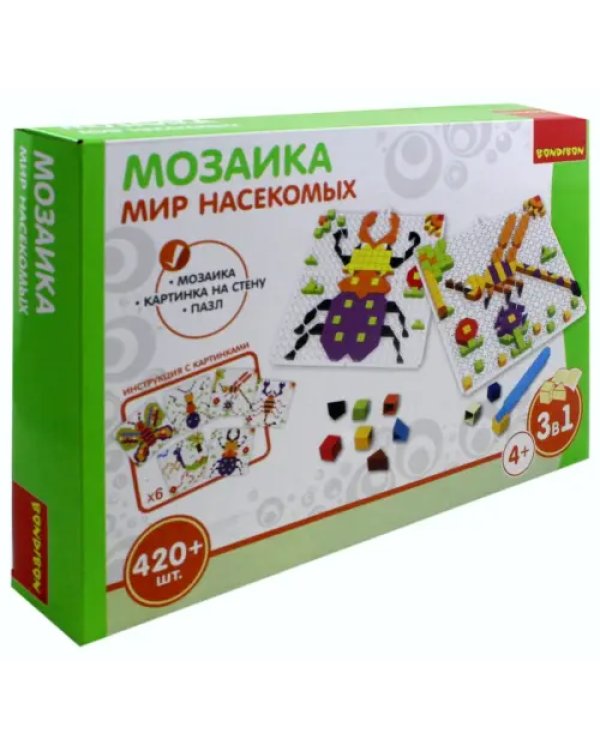 Мозаика. Мир насекомых, 420 деталей