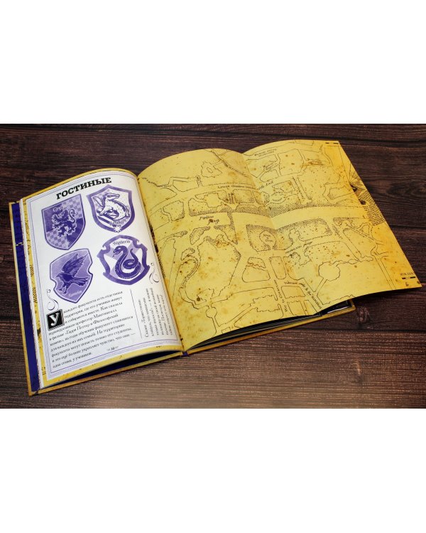 Гарри Поттер. Карта Мародёров (с волшебной палочкой)