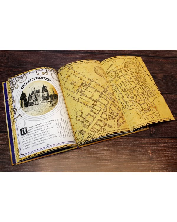 Гарри Поттер. Карта Мародёров (с волшебной палочкой)