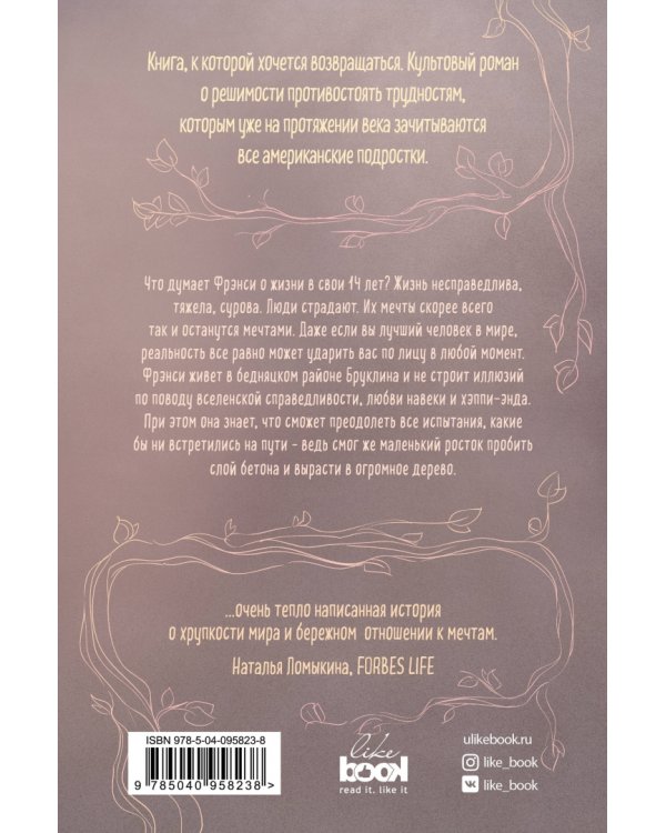 Дерево растет в Бруклине