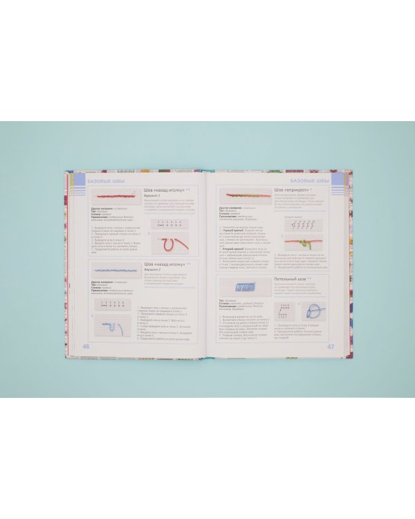 Швы и стежки. Большая энциклопедия вышивки