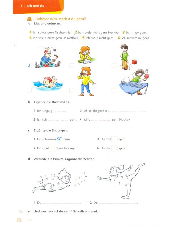 Prima 1. Los geht's. Deutsch fur Kinder. Arbeitsbuch (+ Audio CD)