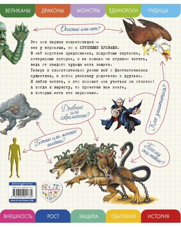 Все фантастические существа с крупными буквами