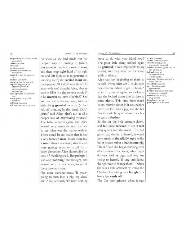 Alice's Adventures in Wonderland. Книга на английском языке со словарем