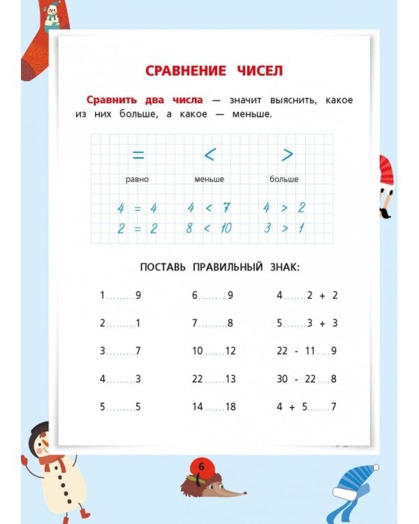 Все правила по математике для начальной школы