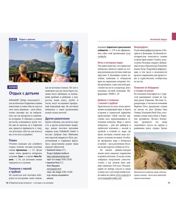 Хорватия с картой