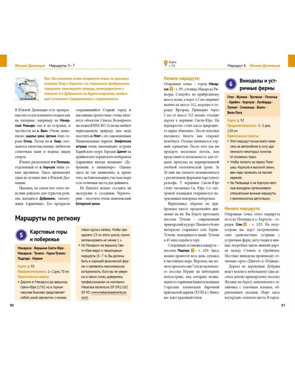 Хорватия с картой