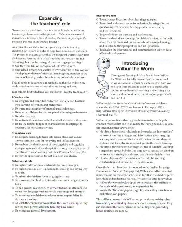 Teaching Children How to Learn