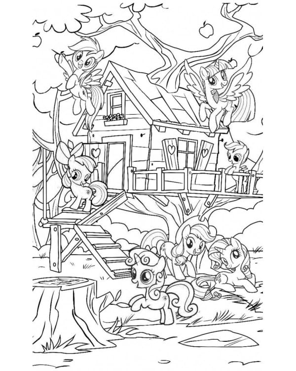 Мой маленький пони. Тайны Понивилля. Дорога в Дремучую чащу