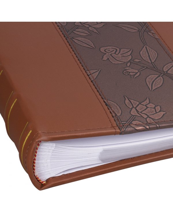 Фотоальбом на 200 фото (10х15 см, коричный) (390483)