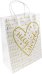 Пакет бумажный "Несу любовь", 26х32,4х12,7 см
