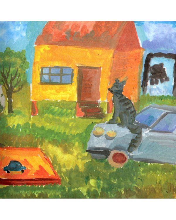 Смотрит кошечка в окошко. Стихи для детей