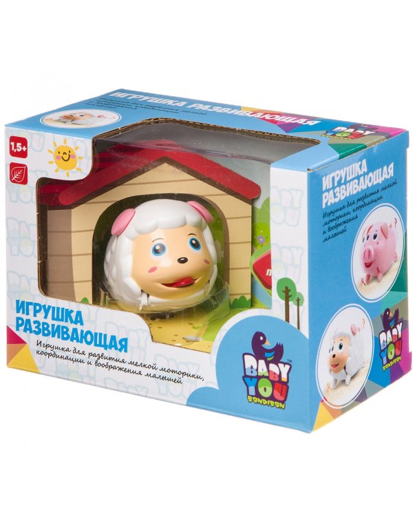 Игрушка развивающая. Овечка