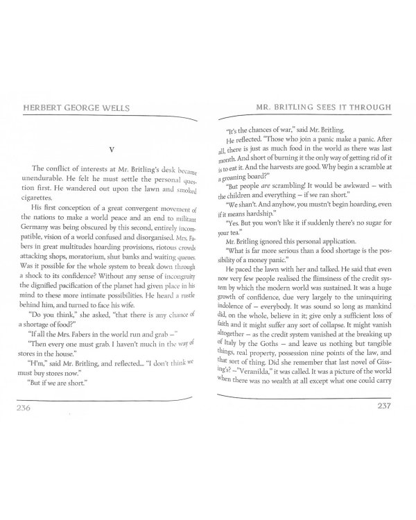 Mr. Britling Sees It Through