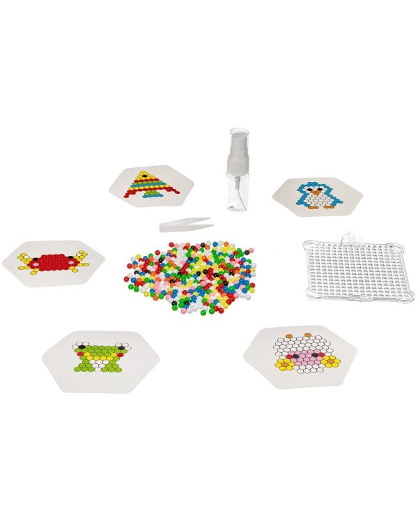 Аквамозаика, зеленый набор, 5 фигур