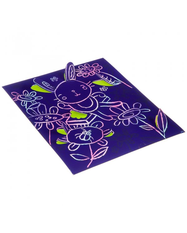 Гравюра объемная. Заяц