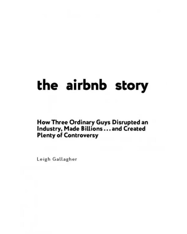 Airbnb. Как три простых парня создали новую модель бизнеса