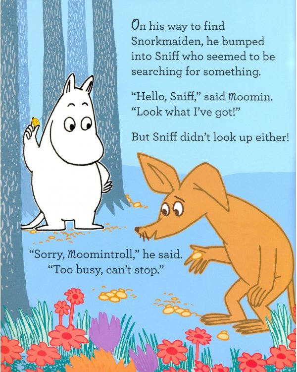 Moomin and the Birthday Button