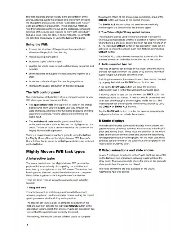 Mighty Movers Teacher's Book. 2nd Edition (+ DVD)