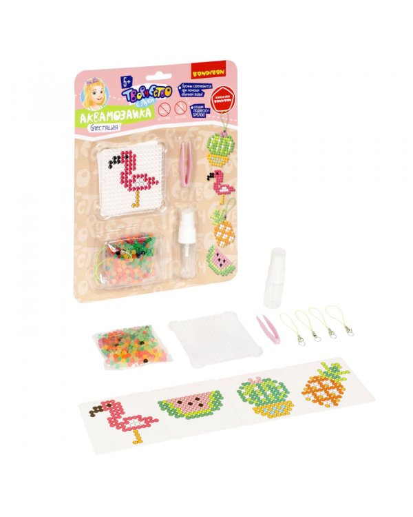 Аквамозаика блестящая. Брелоки-подвески