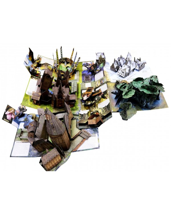 Гарри Поттер. Трехмерная карта Хогвартса и Хогсмида