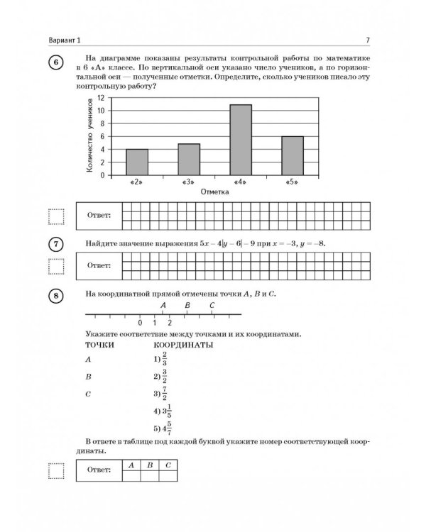 ВПР. Математика. 6 класс. Большой сборник тренировочных вариантов