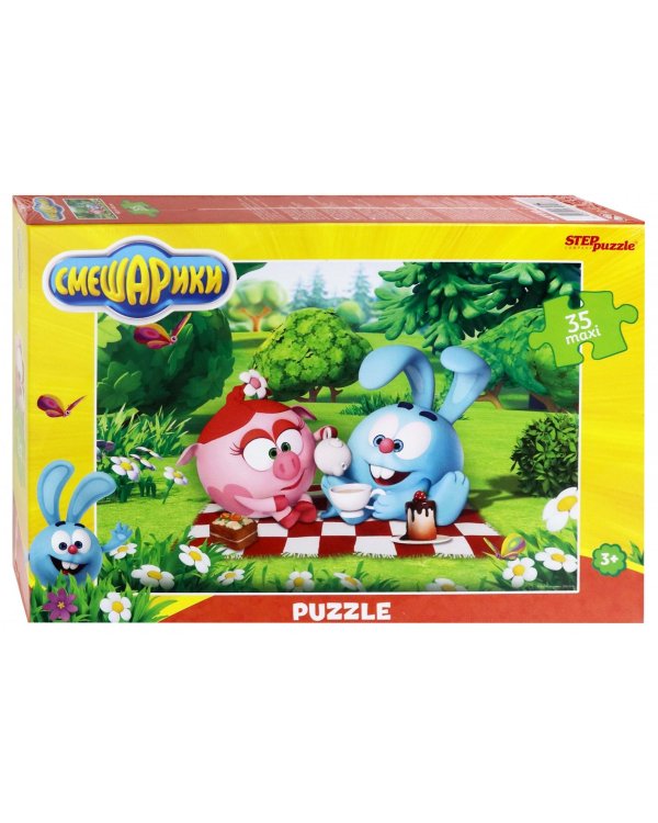 Пазл-maxi. Смешарики, 35 элементов