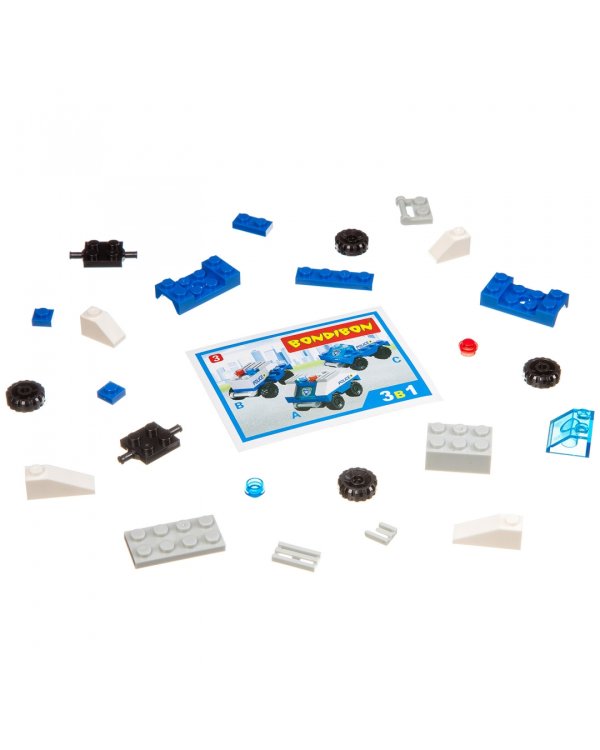 Мини-конструктор 3 в 1. Полиция