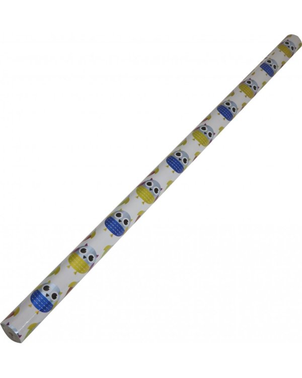 Бумага упаковочная "Совы", 70x100 см