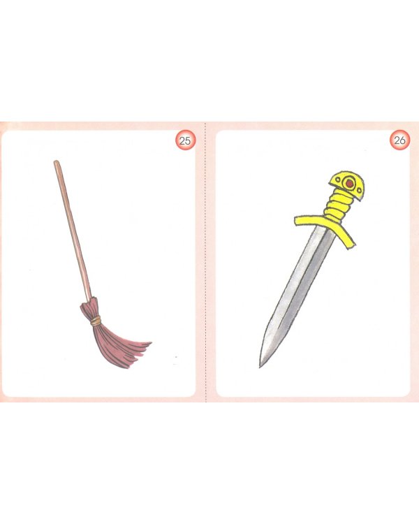 Слова в картинках. Демонстрационные карточки для обучения детей грамоте. Выпуск 5