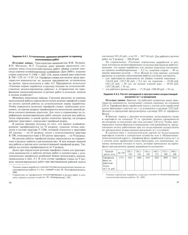 Организация производства и предпринимательство в АПК. Практикум