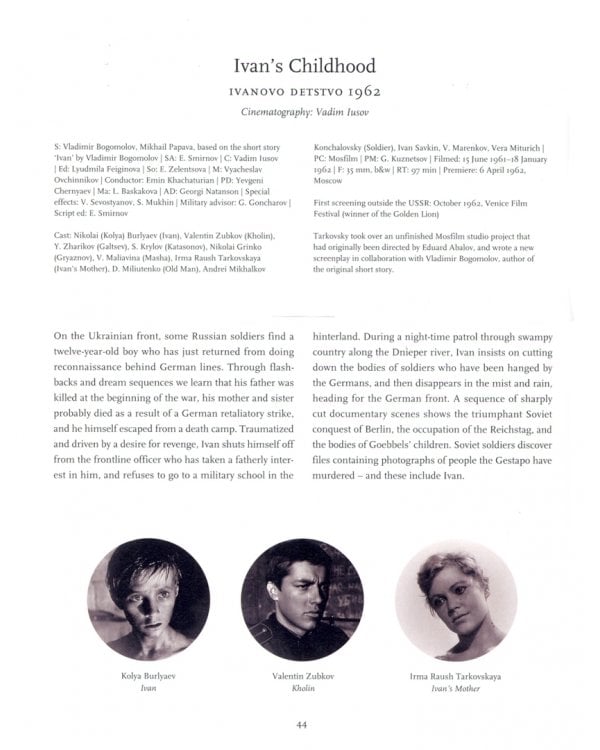 Tarkovsky. Films, Stills, Polaroids &amp; Writings