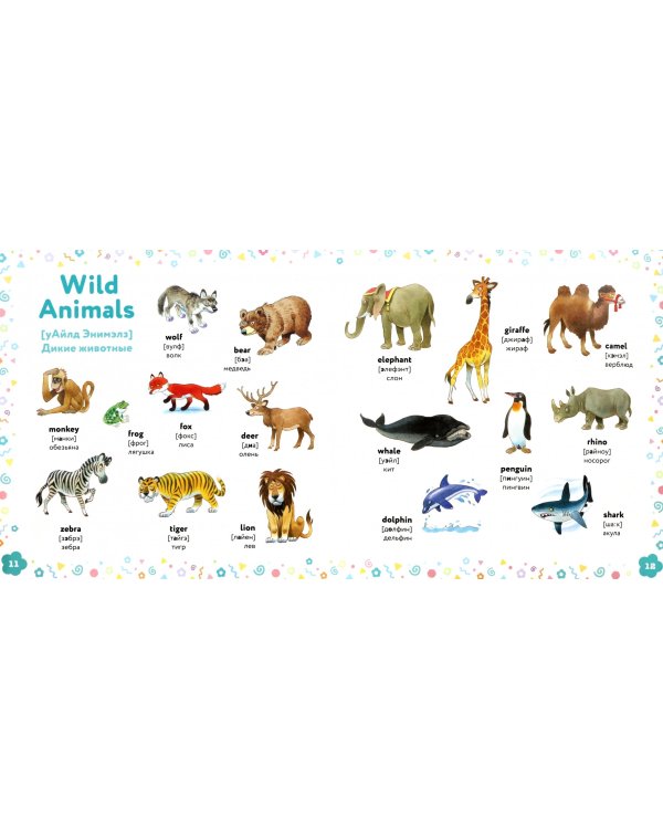 Английский в картинках для малышей