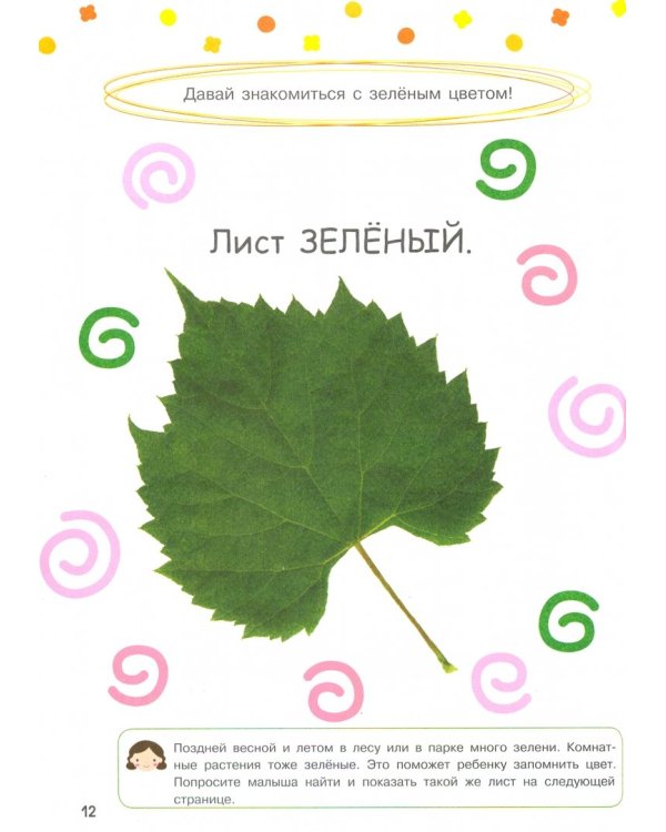 Годовой курс. Для детей 1-2 лет. Продвинутый уровень (с наклейками)