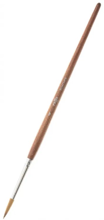 Кисть "Колонок", круглая, №04