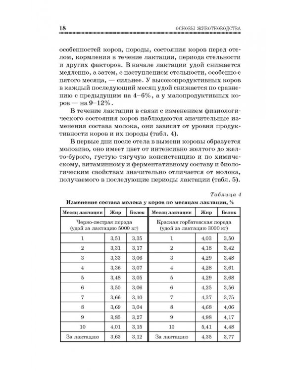 Основы животноводства. Учебник