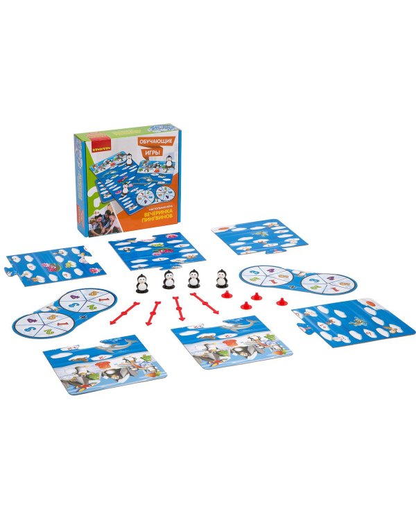 Обучающая игра. Вечеринка пингвинов
