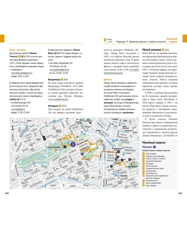 Амстердам. Путеводитель (с картой)