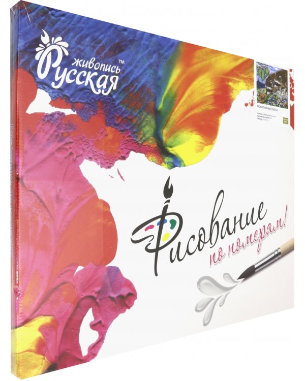 Набор для рисования по номерам. Любопытные еноты