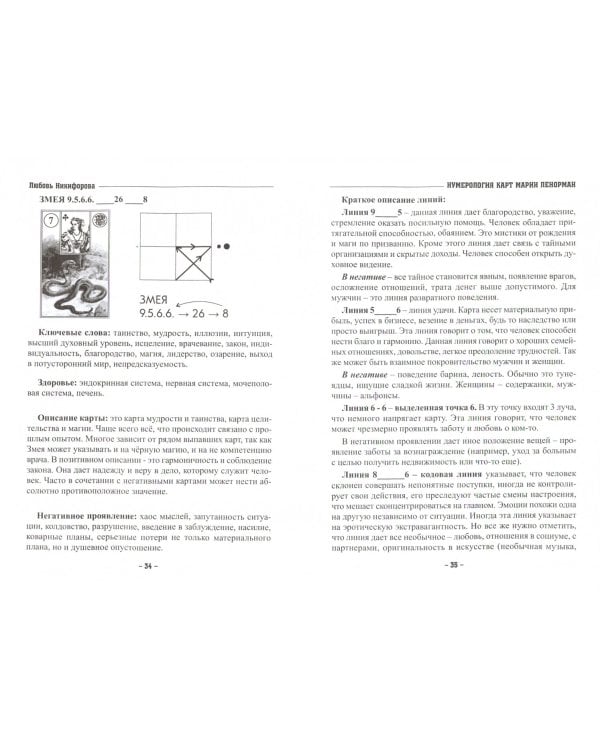Нумерология карт Марии Ленорман. Авторский курс