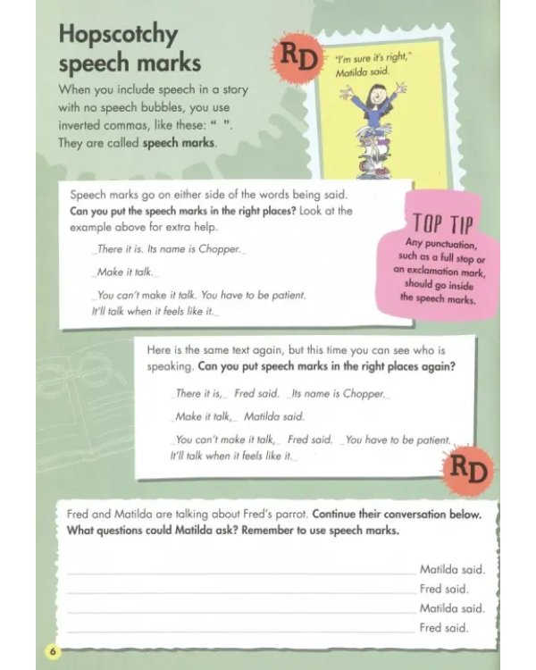 Creative Writing with Matilda. How to Write Spellbinding Speech