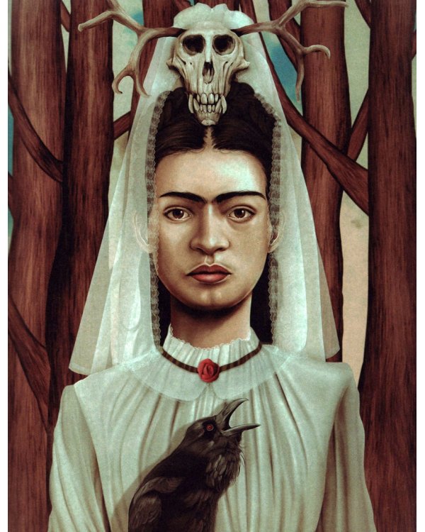 Frida Obsession. Illustration, Painting, Collages...