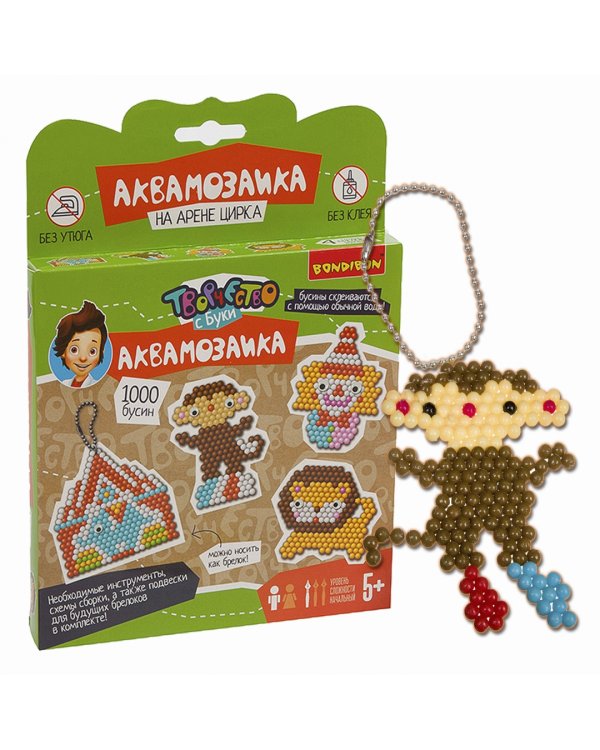 Аквамозаика. На арене цирка, 1000 бусин