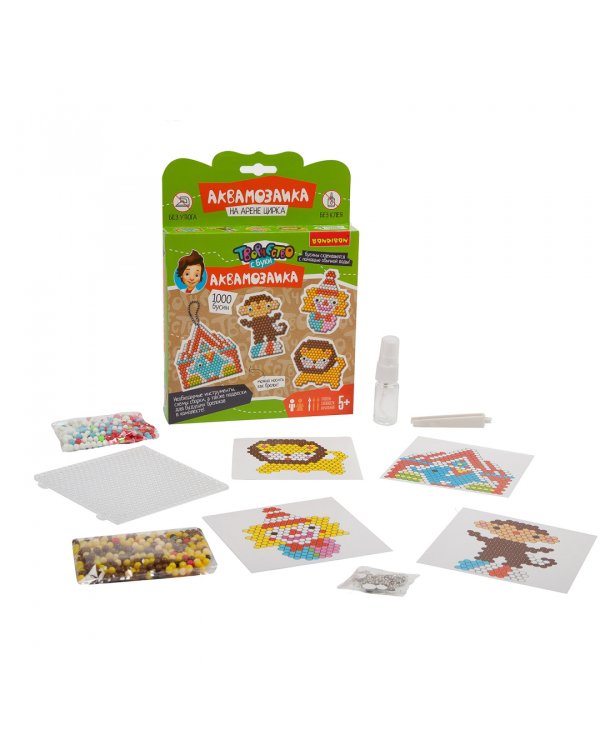 Аквамозаика. На арене цирка, 1000 бусин