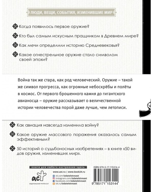 50 видов оружия, изменивших мир