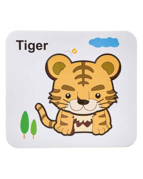 Многоразовая водная раскраска-пазл. Тигр