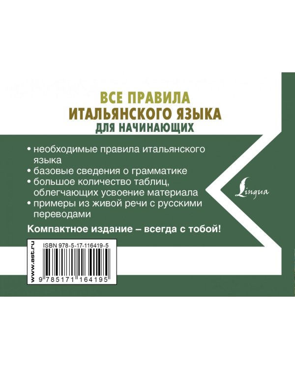Все правила итальянского языка для начинающих