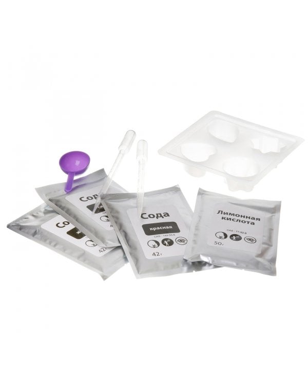 Французские опыты. Науки с Буки. Мини-лаборатория. Бомбочки для ванны