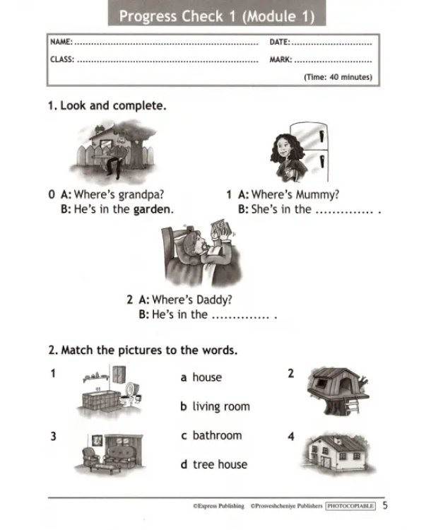 Английский в фокусе. Spotlight. 2 класс. Контрольные задания