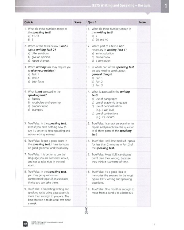 IELTS Games and Activities. Speaking and Writing